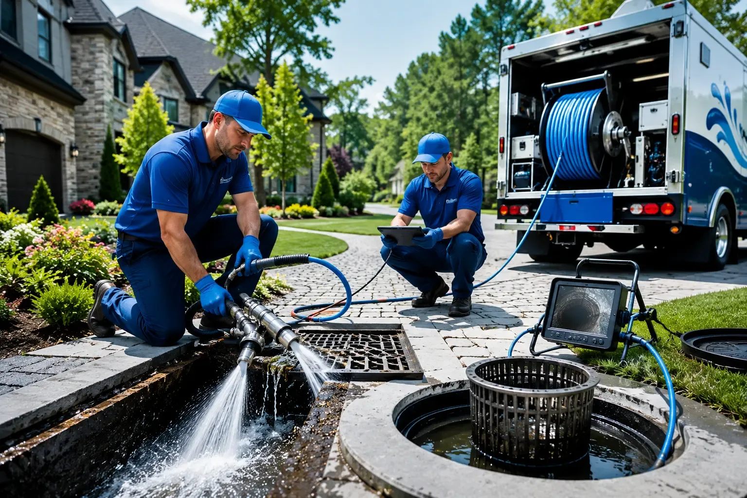Local outdoor drain cleaning professionals in Luckey, OH